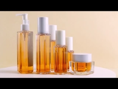 Роскошная 100 мл 120 мл 200 мл косметическая упаковка Пластиковая шестоугольная лосьонная бутылка с насосом для распыления тумана