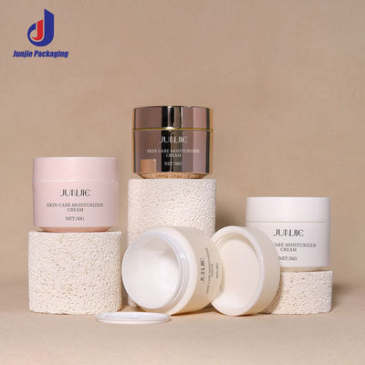 Круглые PP пластиковые банки 50г Специально изготовленные косметические контейнеры с винтовой крышкой
